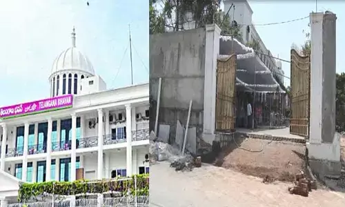 బీఆర్ఎస్ కు వాస్తు ఎఫెక్ట్.. ఎంపీ ఎన్నికల వేళ తెలంగాణ భవన్ లో వాస్తు మార్పులు