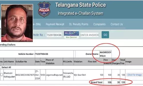 ఇదేక్కడి ఇచ్చంత్రం ముచ్చటరా అయ్యా..! ట్రాక్టర్ డ్రైవర్‌కు షాకిచ్చిన పాల్వంచ పోలీసులు (వీడియో వైరల్)
