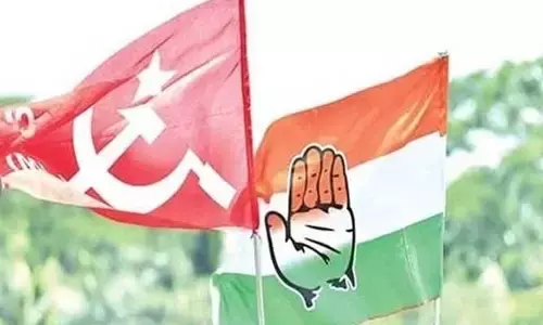 కమ్యూనిస్ట్ కోసం కాంగ్రెస్ త్యాగం.. ఎన్ని పార్లమెంట్, అసెంబ్లీ సీట్లంటే