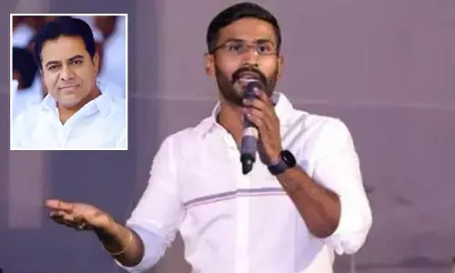 Phone Tapping Case: కేటీఆర్‌పై బల్మూరి వెంకట్ సంచలన ఆరోపణలు.. సొంత పార్టీ నేతలను వదిలిపెట్టలేదని వ్యాఖ్యలు