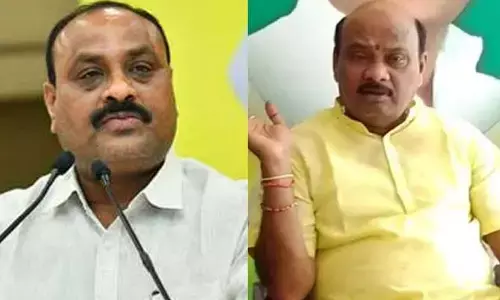 టీడీపీ నేతలు అచ్చెన్న, అయ్యన్నకు ఈసీ షాక్.. ఉల్లంఘనపై నోటీసులు
