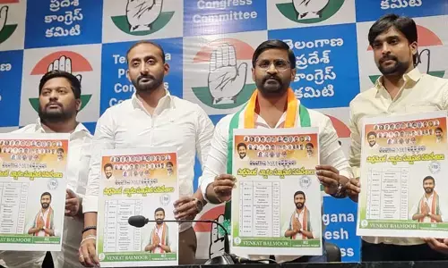 ఫోన్ ట్యాపింగ్ పూర్తి బాధ్యత కేటీఆర్‌దే: MLC బల్మూరి వెంకట్