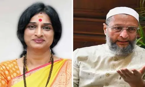 బీజేపీ ఆశలపై నీళ్లు చల్లుతున్న మాధవిలత.. ఇలాగైతే ఎంఐఎం కంచుకోట బద్దలు కొట్టేనా?