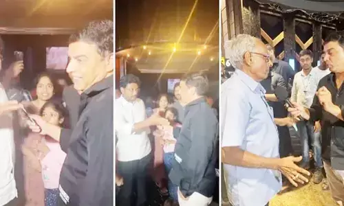 Dil Raju: మైక్ పట్టుకుని యాంకర్ అవతారమెత్తిన నిర్మాత దిల్ రాజు.. థియేటర్‌ బయట హల్‌చల్