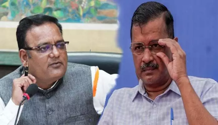 కేజ్రీవాల్ కు సొంత మంత్రి ఝలక్.. ఢిల్లీ మంత్రి రాజీనామా కేజ్రీవాల్ కు సొంత మంత్రి ఝలక్.. ఢిల్లీ మంత్రి రాజీనామా