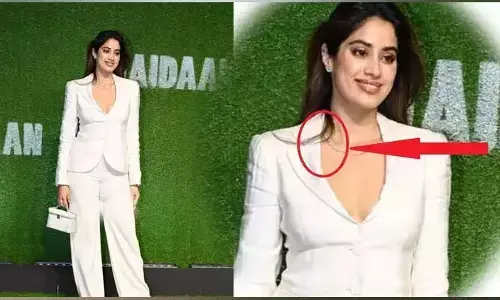 సీక్రెట్ రివిల్ చేసిన జాన్వీ.. ఆమె ధరించిన నెక్లెస్‌లో ఎవరి పేరు ఉందో తెలుసా..?