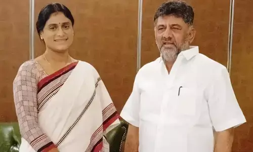 AP: డీకే శివకుమార్‌ను కలిసిన వైఎస్ షర్మిల.. కారణం అదేనా!