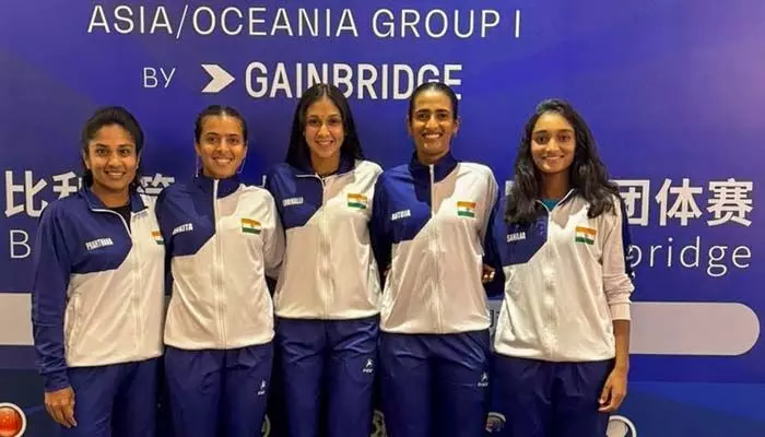 చైనీస్ తైపీపై భారత్ గెలుపు చైనీస్ తైపీపై భారత్ గెలుపు