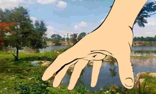 కబ్జా కోరల్లో చెరువులు.. కోదాడ నియోజకవర్గ వ్యాప్తంగా ఇదే భూ దందా
