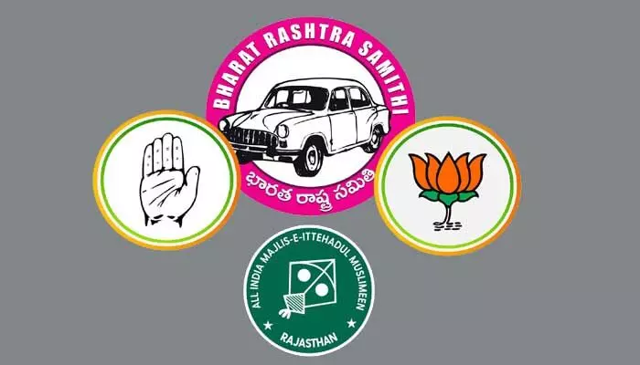 తెలంగాణలో కాంగ్రెస్, బీజేపీ మధ్య టఫ్ ఫైట్.. ఎవరికి ఎన్ని సీట్లు వస్తాయో తేల్చేసిన సర్వే తెలంగాణలో కాంగ్రెస్, బీజేపీ మధ్య టఫ్ ఫైట్.. ఎవరికి ఎన్ని సీట్లు వస్తాయో తేల్చేసిన సర్వే