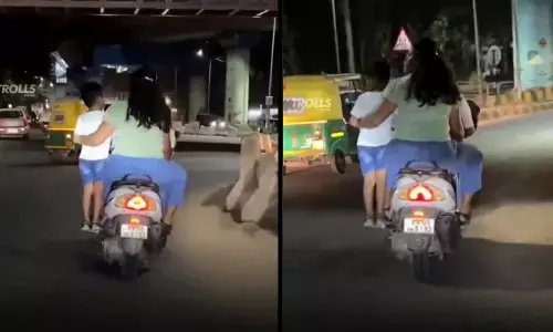 Reckless Parenting: థ్రిల్ రైడ్.. ఇదే చివరి రైడ్!  కొడుకు ప్రాణంతో తల్లి ఆటలు!