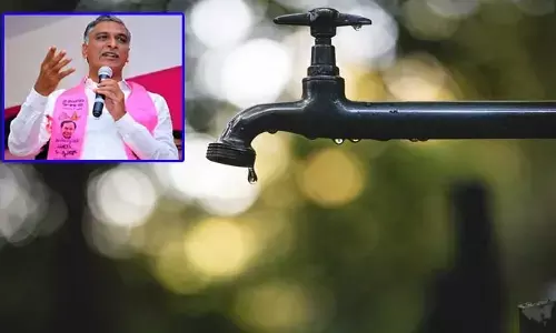 సాగునీళ్లు ఇవ్వరు! కనీసం మంచి నీళ్లయినా ఇవ్వండి.. హరీష్ రావు ఎమోషనల్ ట్వీట్