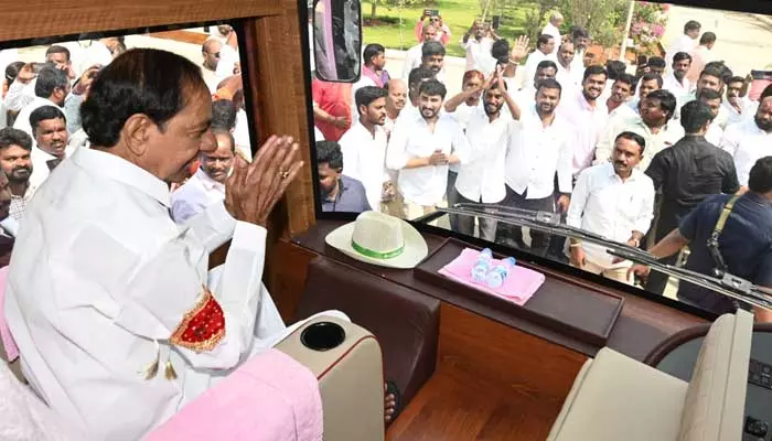 KCR బస్సు యాత్ర షెడ్యూల్ ఖరారు.. ఈసీకి బీఆర్ఎస్ స్పెషల్ రిక్వెస్ట్ ఇదే!