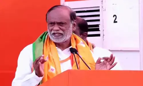 కాంగ్రెస్ సర్కార్ పై బీజేపీ కుట్ర చేస్తోందని కేసీఆర్ అనడం సరికాదు:లక్ష్మణ్