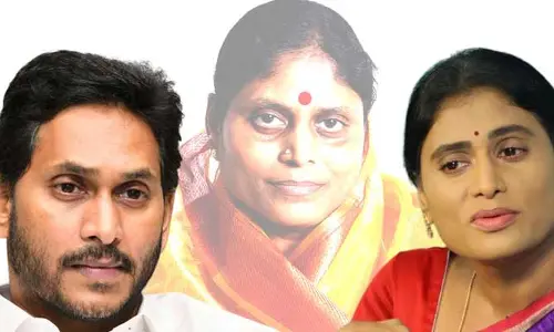 YS Vijayamma: వైఎస్ విజయ్మకు శుభాకాంక్షలు చెప్పిన కొడుకు, కూతురు..