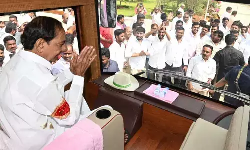 KCR బస్సు యాత్ర షెడ్యూల్ ఖరారు.. ఈసీకి బీఆర్ఎస్ స్పెషల్ రిక్వెస్ట్ ఇదే!