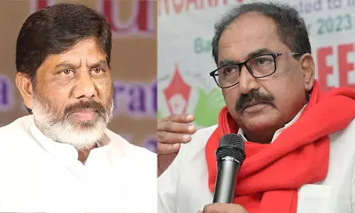 CPIM నేత తమ్మినేనితో డిప్యూటీ CM భట్టి విక్రమార్క భేటీ