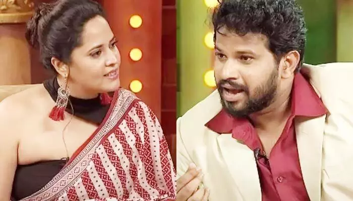 అనసూయతో రిలేషన్పై ఓపెన్ అయిన హైపర్ ఆది.. ఆమె కూడా ఎంజాయ్ చేసిందంటూ.. అనసూయతో రిలేషన్పై ఓపెన్ అయిన హైపర్ ఆది.. ఆమె కూడా ఎంజాయ్ చేసిందంటూ..