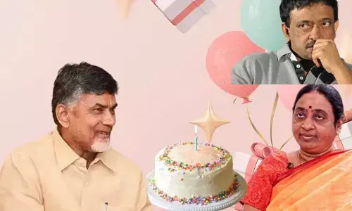 చంద్రబాబు పుట్టినరోజున సొంత చెల్లి బర్త్ డే.. ఆర్జీవీ ఆసక్తికర ట్వీట్..