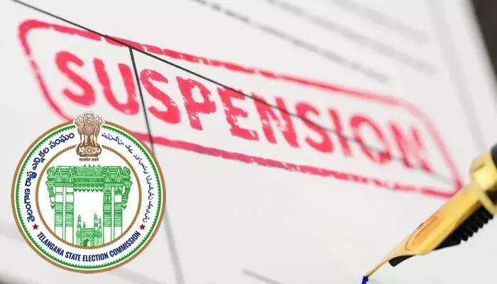 BREAKING: ఎన్నికల కోడ్ను ఉల్లంఘించిన విద్యుత్ ఉద్యోగి.. ఈసీ సీరియస్ యాక్షన్ BREAKING: ఎన్నికల కోడ్ను ఉల్లంఘించిన విద్యుత్ ఉద్యోగి.. ఈసీ సీరియస్ యాక్షన్