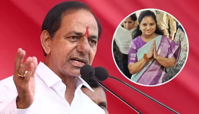 కడిగిన ముత్యంలా కవిత బయటకు వస్తుంది.. నేను మళ్లీ ముఖ్యమంత్రి అవుతా: KCR కడిగిన ముత్యంలా కవిత బయటకు వస్తుంది.. నేను మళ్లీ ముఖ్యమంత్రి అవుతా: KCR