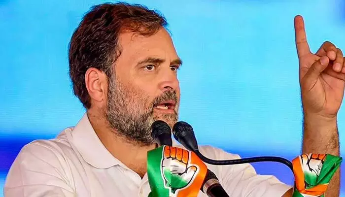 మోడీ చేసిన నేరాన్ని దేశం ఎప్పటికీ క్షమించదు: కాంగ్రెస్ నేత రాహుల్ గాంధీ మోడీ చేసిన నేరాన్ని దేశం ఎప్పటికీ క్షమించదు: కాంగ్రెస్ నేత రాహుల్ గాంధీ