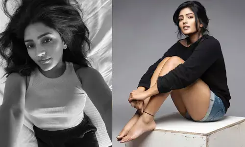 స్లీవ్‌ లెస్‌లో యంగ్ బ్యూటీ కిర్రాక్ ఫోజులు.. కుర్రాళ్ల ఫ్యూజులు అవుట్ !