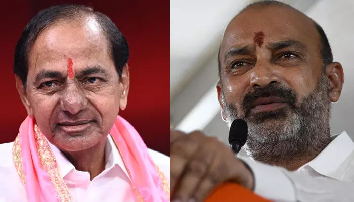కేసీఆర్ అలారం పెట్టుకొని మరీ నిద్ర లేచేది అందుకే.. బండి సంజయ్ సంచలన వ్యాఖ్యలు కేసీఆర్ అలారం పెట్టుకొని మరీ నిద్ర లేచేది అందుకే.. బండి సంజయ్ సంచలన వ్యాఖ్యలు