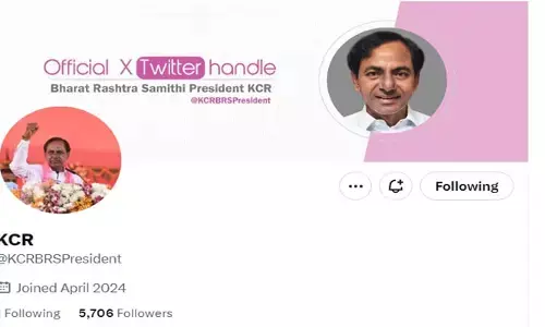 సోషల్ మీడియాలో అడుగుపెట్టిన బీఆర్ఎస్ అధినేత కేసీఆర్.. అరగంటలోనే ఫాలోయింగ్ మామూలుగా లేదుగా!