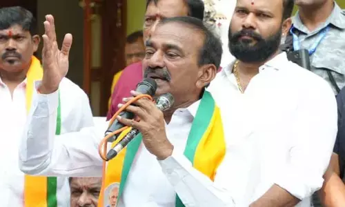 MP Eatala : మోసం చేసిన ఆ పార్టీకి ఓటు వేద్దామా? ఎంపీ ఈటల కీలక వ్యాఖ్యలు