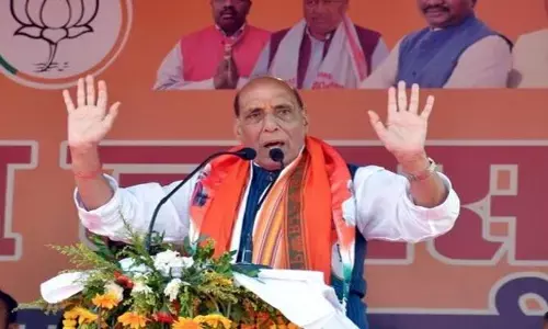 అత్యధికసార్లు రాష్ట్ర ప్రభుత్వాలను కూల్చివేసిన రికార్డు కాంగ్రెస్‌దే: రాజ్‌నాథ్ సింగ్