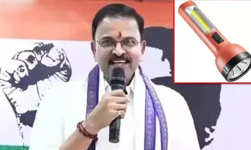 జై భారత్ నేషనల్ పార్టీకి టార్చ్ లైట్ గుర్తు కేటాయింపు
