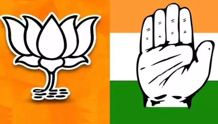 ఫేక్ ప్రచారాలతో కాంగ్రెస్ అడ్డంగా దొరికింది.. బీజేపీ విమర్శలు ఫేక్ ప్రచారాలతో కాంగ్రెస్ అడ్డంగా దొరికింది.. బీజేపీ విమర్శలు