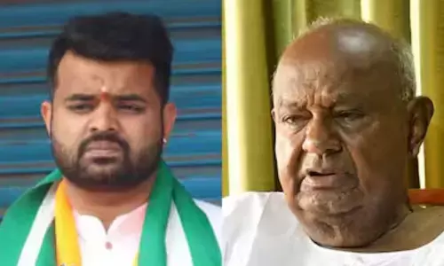 జేడీఎస్ నుంచి దేవెగౌడ మనవడు ఔట్.. ? వాట్స్ నెక్ట్స్  ?