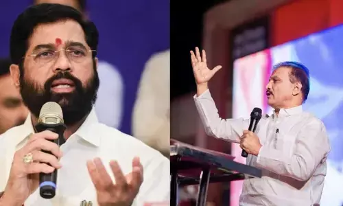 షిండేకు షాక్..శివసేనకు కీలక నేత రాజీనామా: ఎన్సీపీ(ఎస్పీ)కి మద్దతు