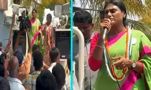 AP Politics:హంతకులకు బుద్ధి చెప్పేందుకే ఎన్నికల్లో పోటీ:వైఎస్ షర్మిల