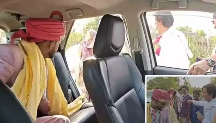 మండుటెండలో కొత్త కపుల్ జర్నీ.. MLA చేసిన పనికి నెటిజన్లు ఫిదా (వీడియో) మండుటెండలో కొత్త కపుల్ జర్నీ.. MLA చేసిన పనికి నెటిజన్లు ఫిదా (వీడియో)