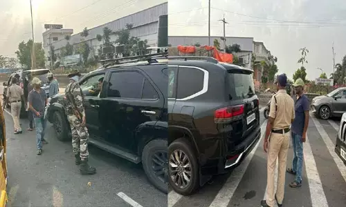 ఖమ్మంలో సీఎం రేవంత్ కాన్వాయ్‌ తనిఖీ