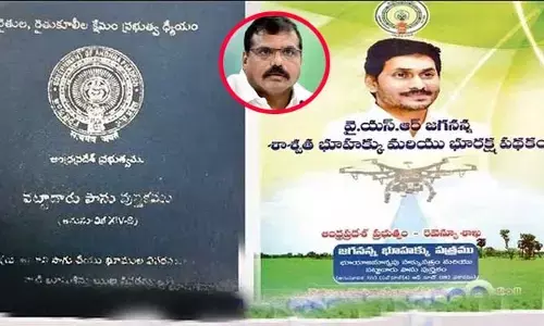 Ap News: పట్టాపై జగన్ ఫోటో.. పెడితే తప్పు ఏంటి...!
