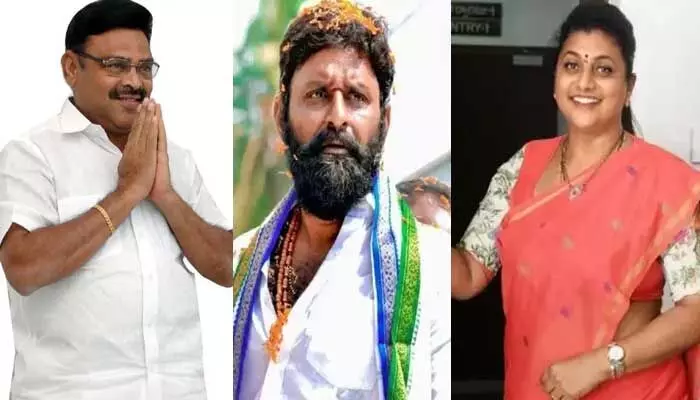 Andhra Pradesh News : ఓటుకు ఎదురీదుతున్న నోటి మంత్రులు Andhra Pradesh News : ఓటుకు ఎదురీదుతున్న నోటి మంత్రులు