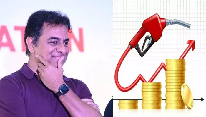 చార్ సౌ అనేది సీట్ల గురించి కాదు పెట్రోల్ రేట్ల గురించి!.. బీజేపీపై కేటీఆర్ సెటైర్ చార్ సౌ అనేది సీట్ల గురించి కాదు పెట్రోల్ రేట్ల గురించి!.. బీజేపీపై కేటీఆర్ సెటైర్