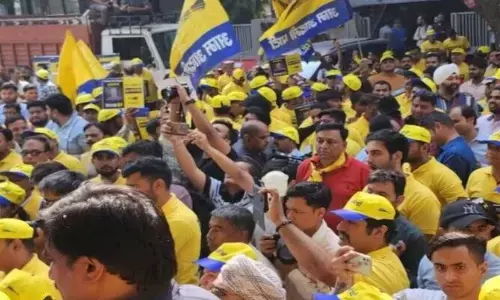 అరవింద్ కేజ్రీవాల్‌కు మద్దతుగా ఆప్ వాకథాన్‌