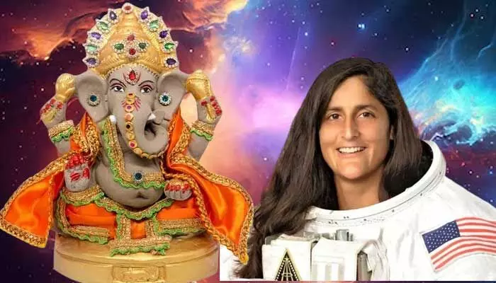 Sunita Williams: అంతరిక్షంలోకి గణేషుడు.. సునీతా విలియమ్స్ Sunita Williams: అంతరిక్షంలోకి గణేషుడు.. సునీతా విలియమ్స్
