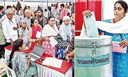 Postal ballot voting: ఏపీలో పోస్టల్ బ్యాలెట్ ఓట్ల కొనుగోలు కలకలం..  వీడియో వైరల్..