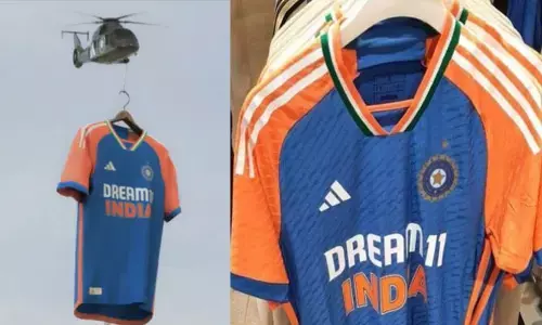 T20 World Cup: టీమిండియా కొత్త జెర్సీ వచ్చేసిందోచ్..! కొత్త కలర్, కొత్త థీమ్.. లుక్ అదుర్స్ (వీడియో వైరల్)