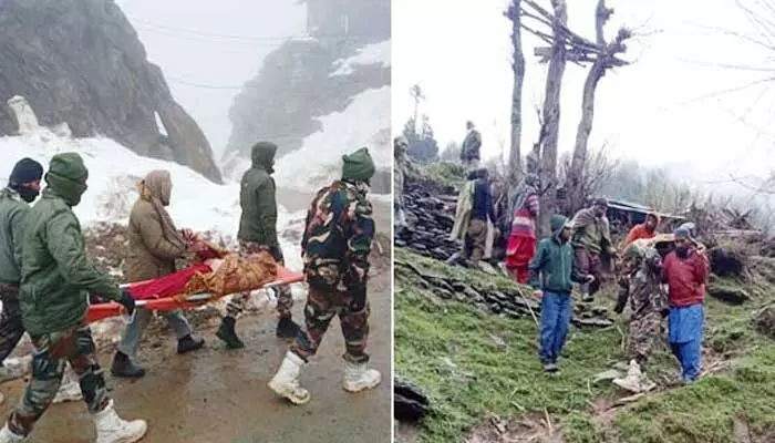 Indian Army: విపత్కర పరిస్థితుల నడుమ గర్భిణీ ప్రాణం నిలబెట్టిన ఆర్మీ.. Indian Army: విపత్కర పరిస్థితుల నడుమ గర్భిణీ ప్రాణం నిలబెట్టిన ఆర్మీ..