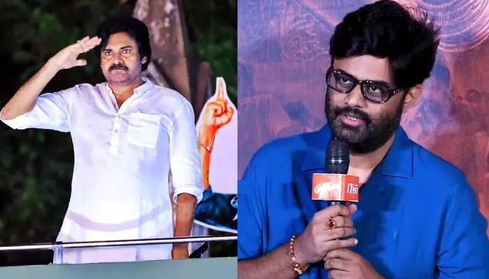 పవన్ కల్యాణ్కు మద్దతుగా స్టార్ ప్రొడ్యూసర్.. టీజర్ ఈవెంట్ల్లోనే ప్రచారాలు..! పవన్ కల్యాణ్కు మద్దతుగా స్టార్ ప్రొడ్యూసర్.. టీజర్ ఈవెంట్ల్లోనే ప్రచారాలు..!