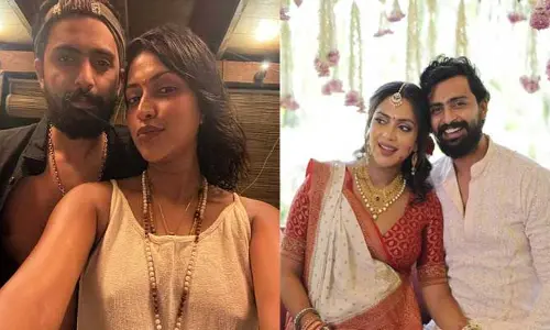 AMALA PAUL : రెండో భర్తతో అమలా పాల్ పెళ్లిరోజు పిక్స్.. గాఢంగా ముద్దులిస్తున్న ఫొటోలు వైరల్