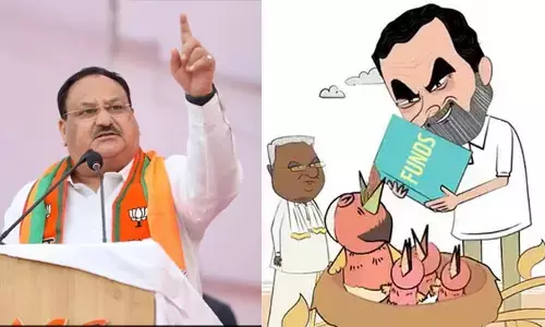 ఎన్నికల వేళ సంచలన పరిణామం.. బీజేపీ అధ్యక్షుడు జేపీ నడ్డాకు నోటీసులిచ్చిన కర్ణాటక పోలీసులు