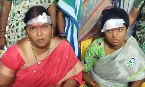పల్నాడులో ఉద్రిక్తత.. ఎమ్మెల్యే భార్యపై దాడి